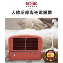 【SOLAC】人體感應陶瓷電暖器 #SNP-K01 